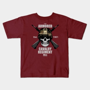 11th Armored Cavalry Regiment Kids T-Shirt